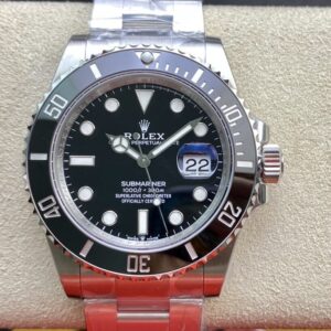 VS Factory Rolex Submariner 126610 Black Ceramic Bezel Black Dial 904L Steel 3235 Movement 41mm