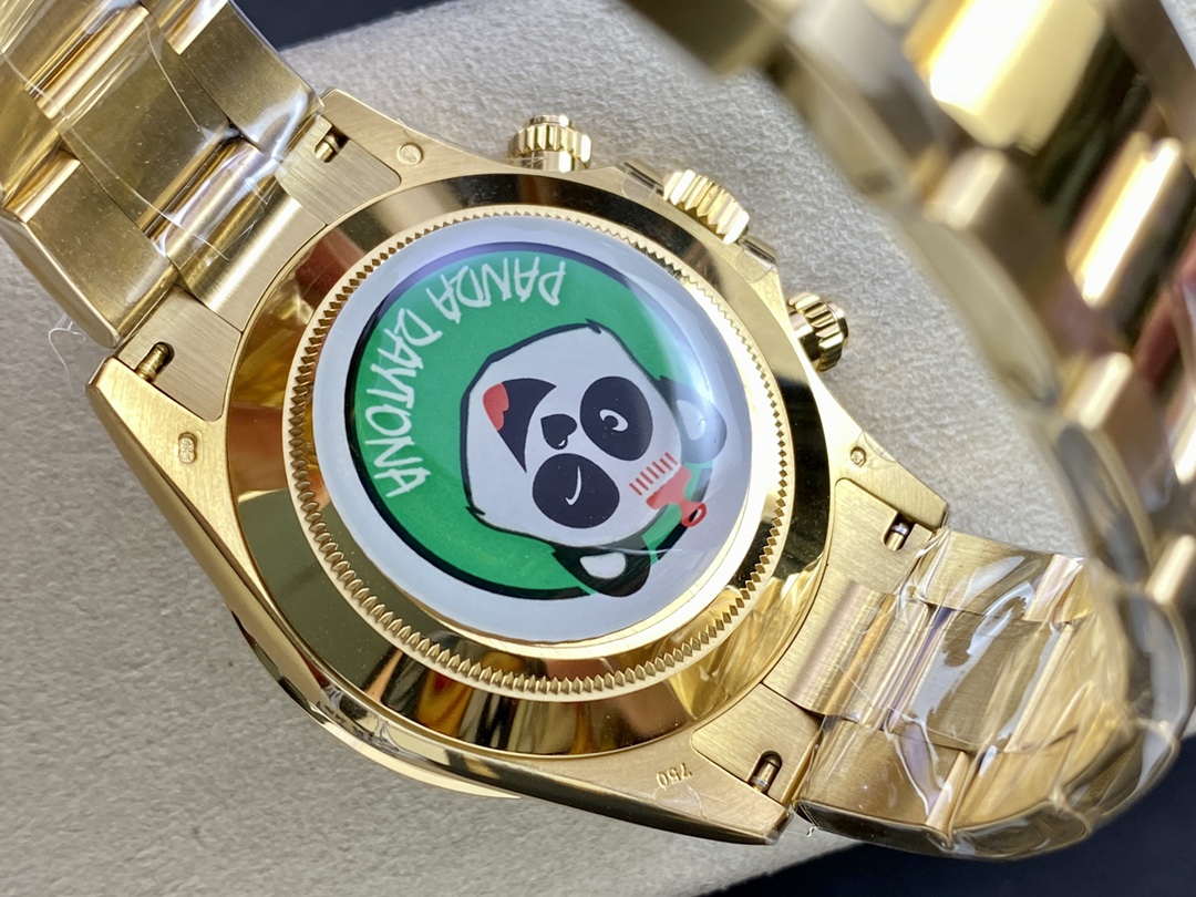 BT Factory Rolex Daytona Chronograph 116508 Green Dial Yellow Gold Bezel&Case 4130 Movement 40mm - Image 8