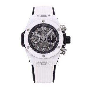 BBF Factory Hublot Big Bang Grey Dial White Ceramic Bezel&Case Rubber Strap HUB1280 Movement 42mm