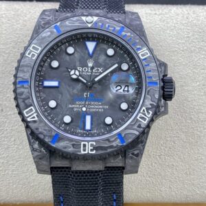 VS Factory Rolex Submariner Diw Blue Carbon Fiber Case 3135 Movement 40mm