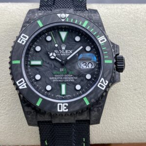 VS Factory Rolex Submariner Diw Green Carbon Fiber Case 3135 Movement 40mm
