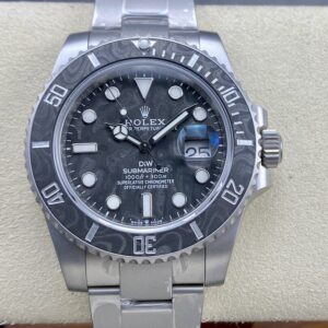 VS Factory Rolex Submariner Diw Carbon Fiber Dial&Bezel Stainless Steel Case&Bracelet 3135 Movement 40mm