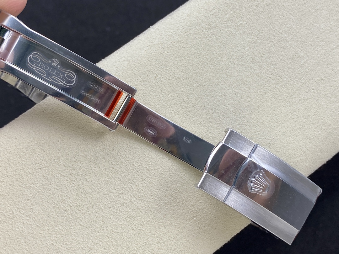 VS Factory Rolex Datejust 126334 Green Motif Dial Fluted Bezel 904L Steel Jubilee Bracelet 3235 Movement 41mm - Image 9