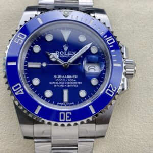 VS Factory Rolex Submariner 116619 Blue Ceramic Bezel Blue Dial 904L Steel 3135 Movement 40mm
