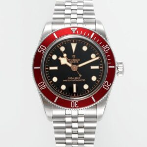 ZF Factory Tudor Black Bay M7941A1A0NU Black Dial Red Ceramic Bezel 316L Steel Case Steel&Gold Bracelet MT5602 Movement 41mm