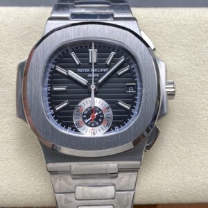 3K Factory Patek Philippe Nautilus 5980 Black Dial 316L Steel CH28-520C Movement 40.5mm