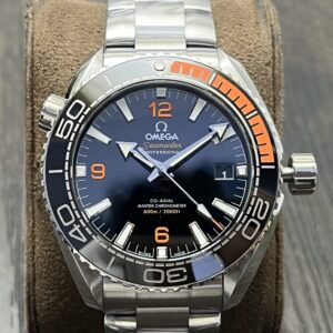VS Factory Omega Seamaster 600 Black Dial Black&Orange Bezel 316L Steel Bracelet 8900 Movement 43.5mm
