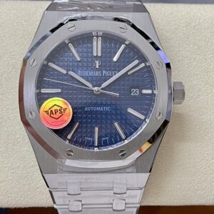 APS Factory Audemars Piguet Royal Oak 15400 Blue Dial 316L Steel Bezel&Bracelet 3120 Movement 41mm