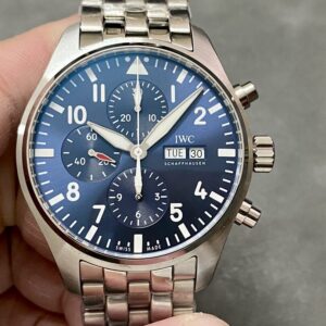 ZF Factory IWC Pilot 377717 Blue Dial 316L Steel Case&Bracelet 7750 Movement 43mm