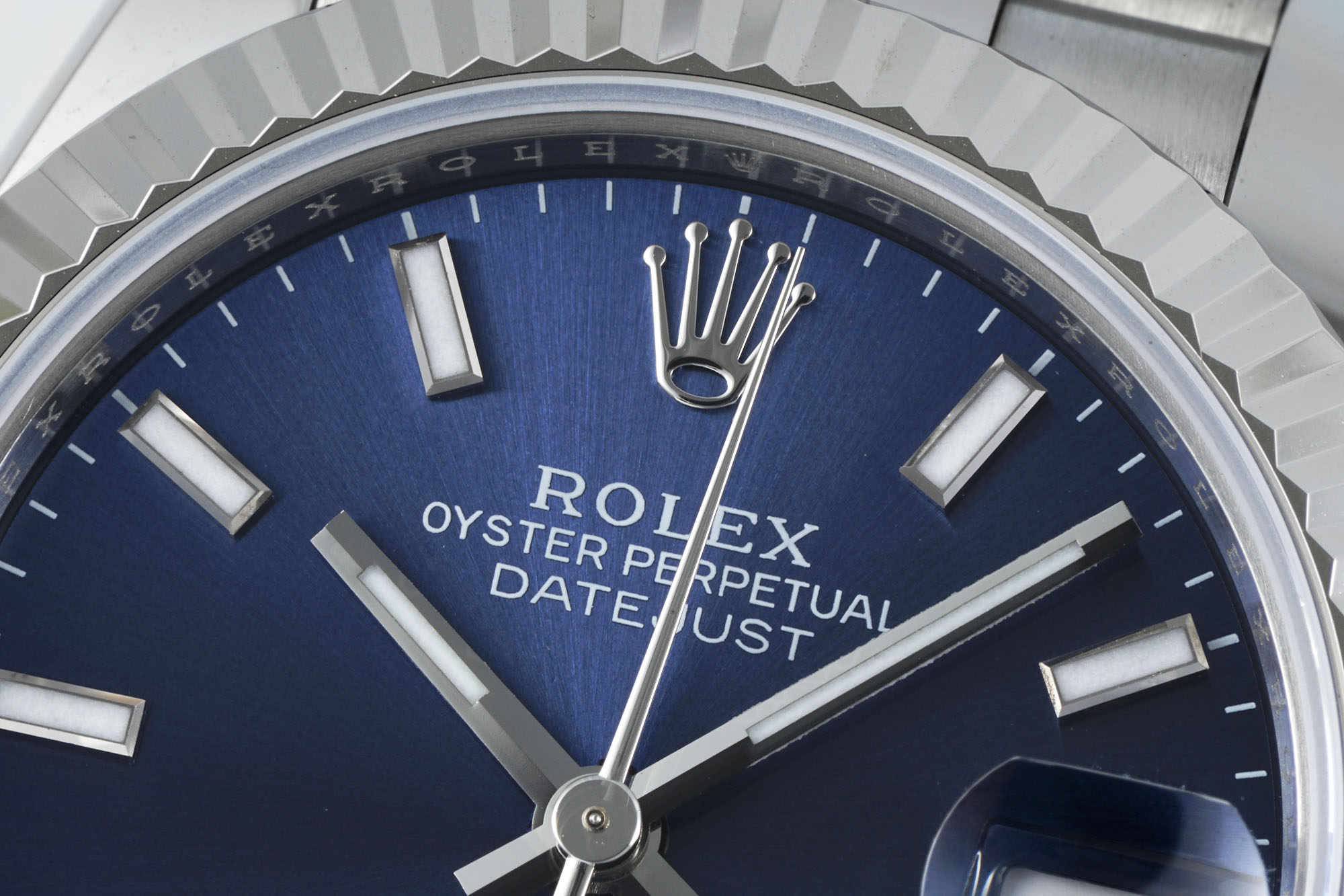ARF Factory Rolex Datejust 31mm Blue Dial Fluted Bezel 904L Steel Oyster/Jubilee Bracelet ETA 2688 Movement 31mm - Image 4