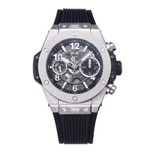 BBF Factory Hublot Big Bang Grey Dial Titanium Bezel&Case Rubber Strap HUB1280 Movement 44mm
