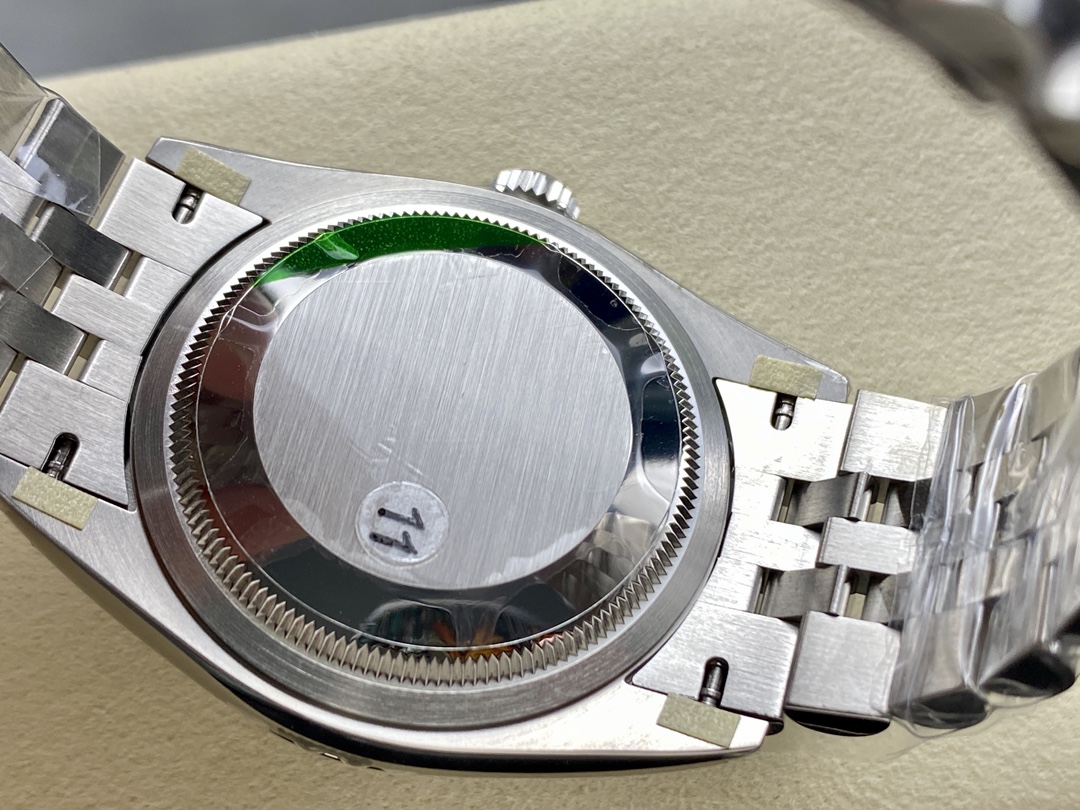VS Factory Rolex Datejust 126234 Green Dial Fluted Bezel 904L Steel Jubilee Bracelet 3235 Movement 36mm - Image 8