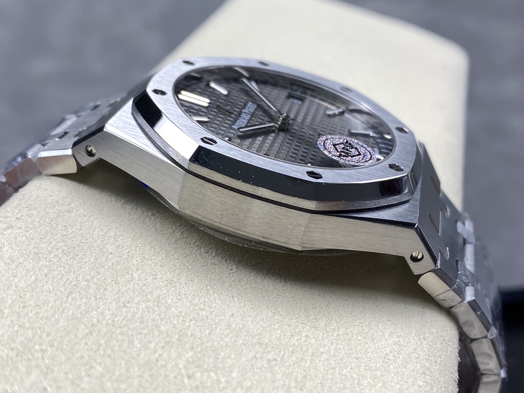 APS Factory Audemars Piguet Royal Oak 15500 Grey Dial 316L Steel Bezel&Bracelet 4302 Movement 41mm - Image 5