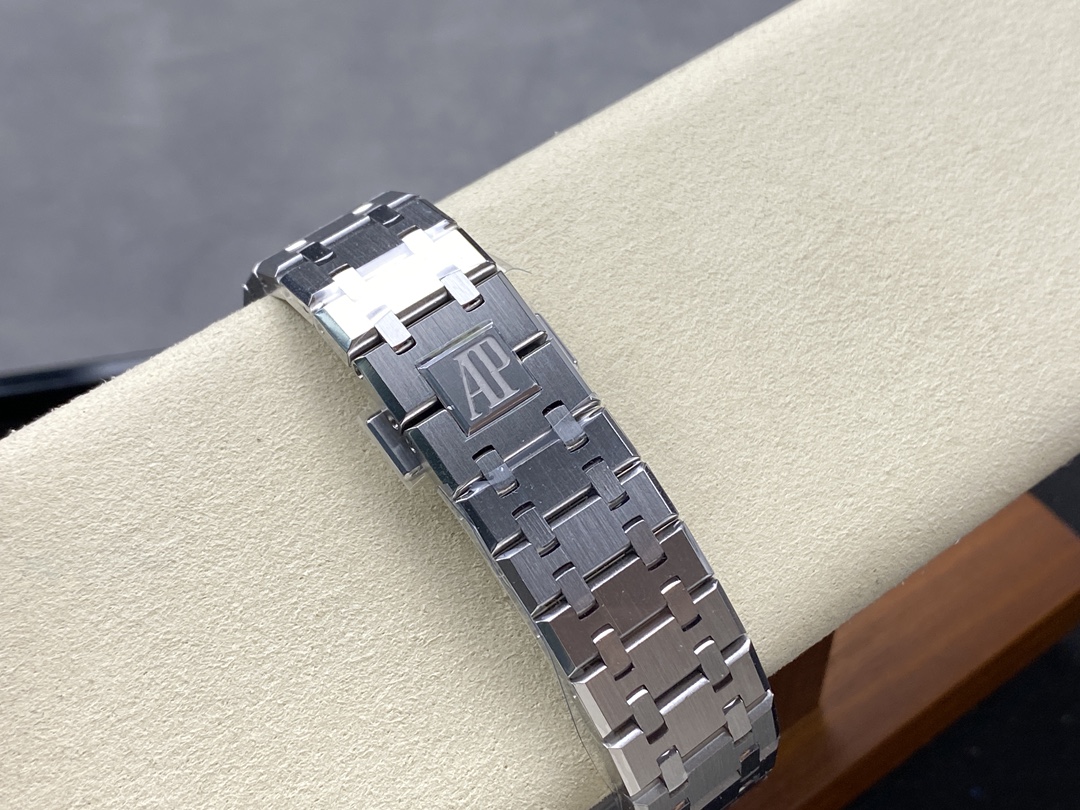 APS Factory Audemars Piguet Royal Oak 15500 Dark Blue Dial 316L Steel Bezel&Bracelet 4302 Movement 41mm - Image 8