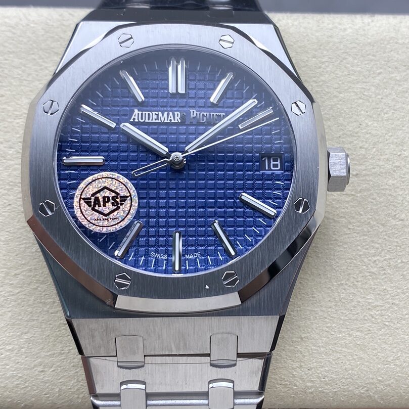 APS Factory Audemars Piguet Royal Oak 15510 Blue Dial 316L Steel Bezel&Bracelet 4302 Movement 41mm